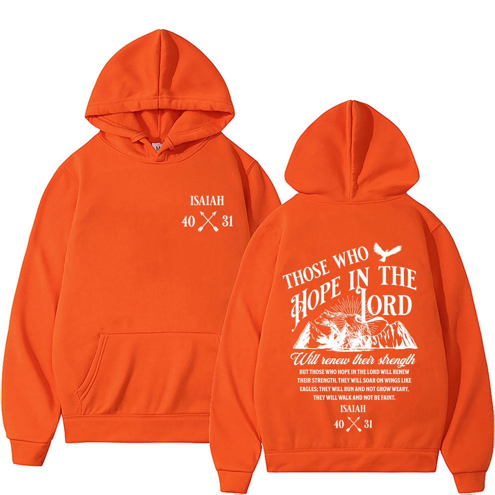 Christian Jesus Letters Hoodie
