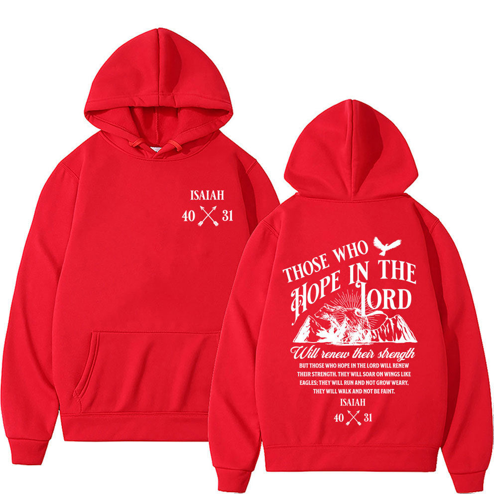 Christian Jesus Letters Hoodie