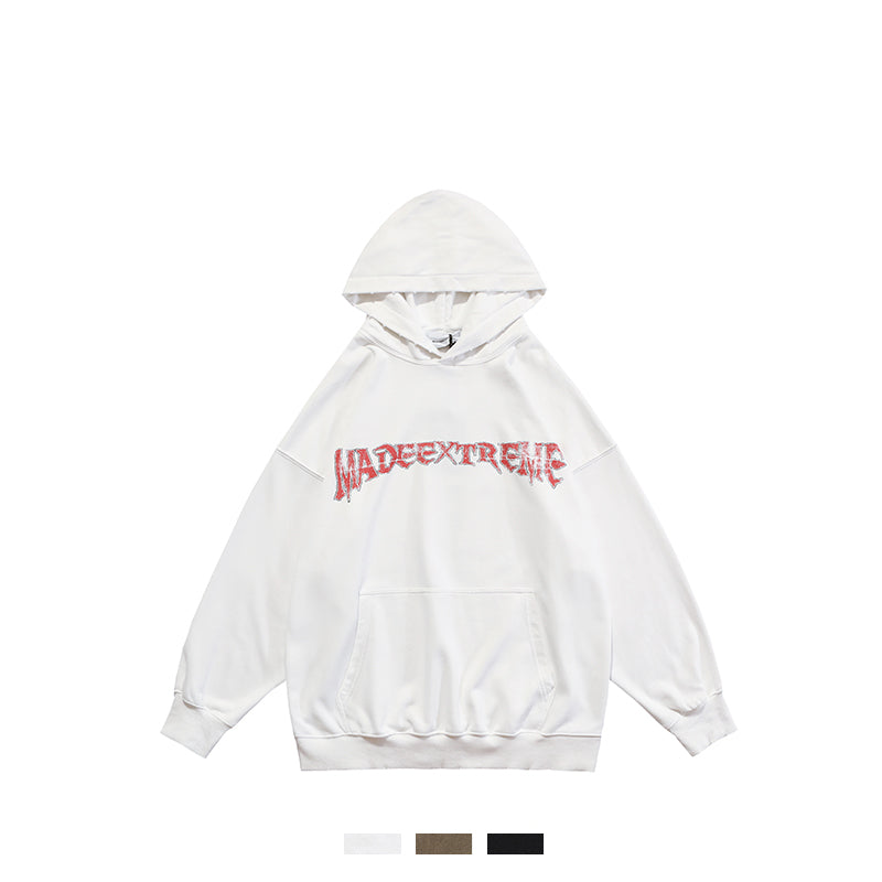 Washed Distressed hoodie