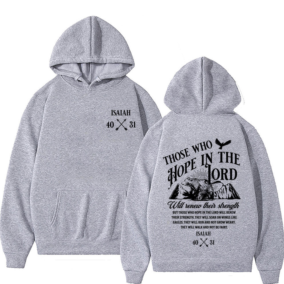 Christian Jesus Letters Hoodie