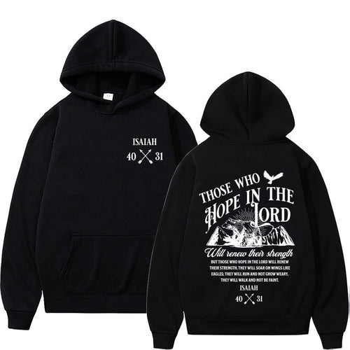 Christian Jesus Letters Hoodie