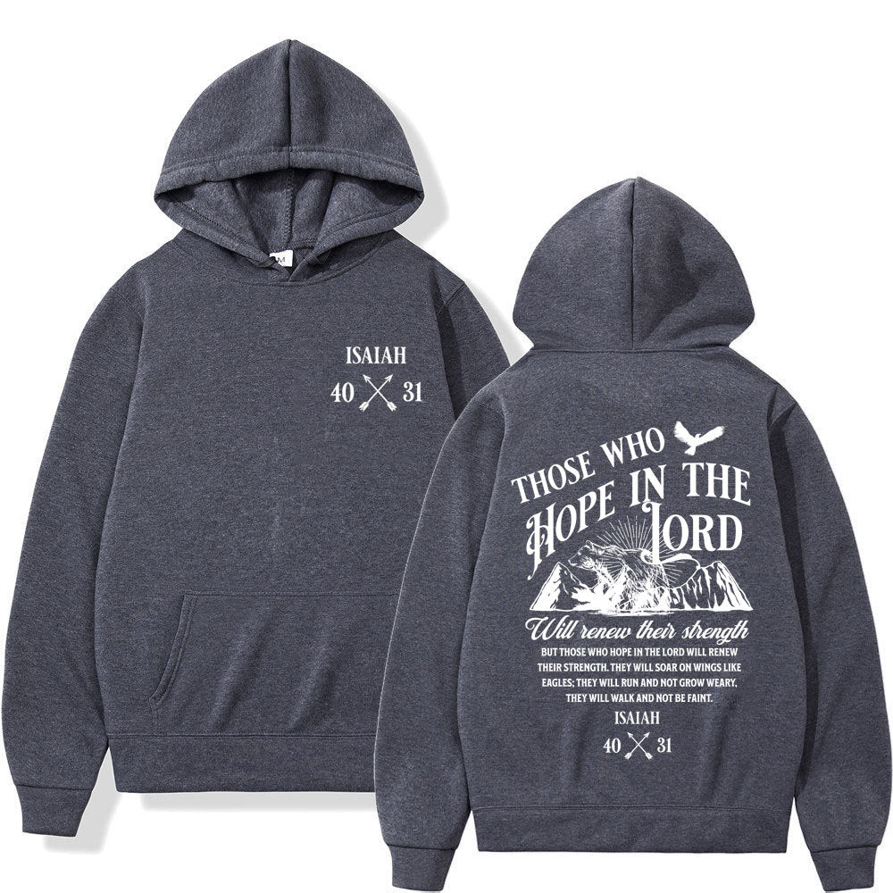 Christian Jesus Letters Hoodie