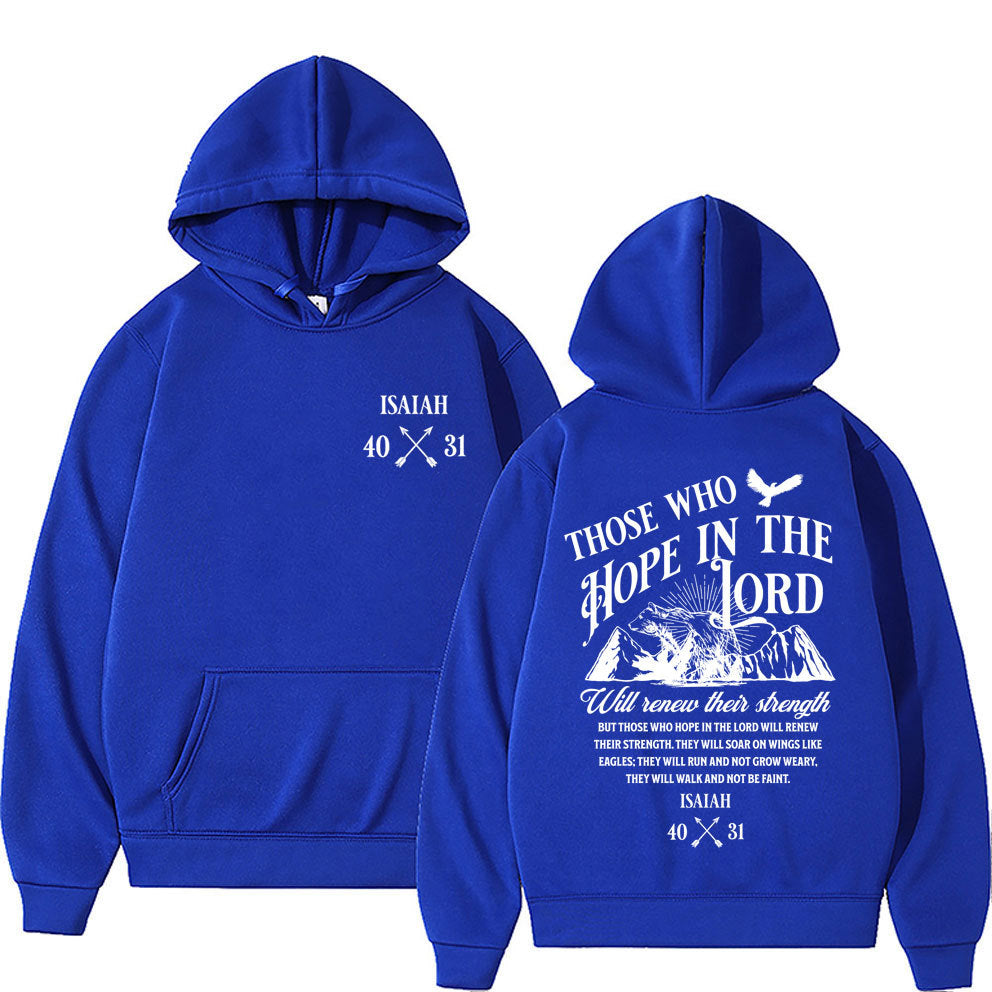 Christian Jesus Letters Hoodie